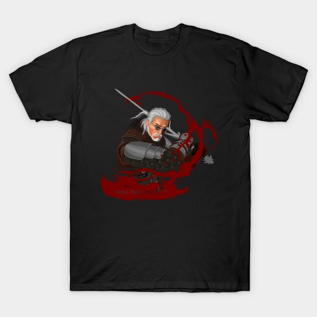 The witcher T-Shirt by zvoryginart